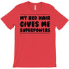 red head hair T-Shirt