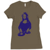 dj mona lisa Ladies Fitted T-Shirt
