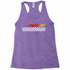Fire White Racerback Tank