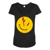 watchmen comedian rorschach comic adult movie Maternity Scoop Neck T-shirt