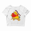winnie le porc Crop Top