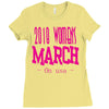 2018 Women's March On USA Ladies Fitted T-Shirt