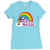 death metal Ladies Fitted T-Shirt