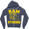 ram strong Zipper Hoodie
