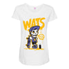 wat skateboard Maternity Scoop Neck T-shirt