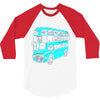 london double decker bus 3/4 Sleeve Shirt