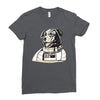 Laika The Space Dog Ladies Fitted T-Shirt