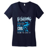 fishing isn't for everyone Women's V-Neck T-Shirt