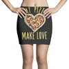 eat pizza make love Mini Skirts