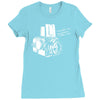 camera Ladies Fitted T-Shirt