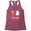 i'm the crazy cat lady Racerback Tank
