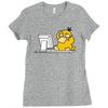 computer psy Ladies Fitted T-Shirt