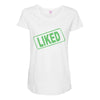 liked Maternity Scoop Neck T-shirt