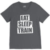 v5 eat sleep train V-Neck Tee