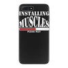 funny installing muscles, ideal gift, birthday present iPhone 7 Plus Case