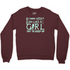 i ski like a girl Crewneck Sweatshirt