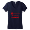 for a minute there, you bored me to death t shirt Women's V-Neck T-Shirt