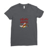 calvin hobbes Ladies Fitted T-Shirt