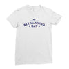 rex manning day Ladies Fitted T-Shirt
