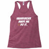 Hamburger Racerback Tank