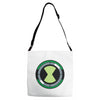 omnitrix symbole ben10 Adjustable Strap Totes