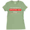smoking hot writer tee Ladies Fitted T-Shirt