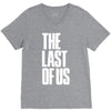 2015 free shipping the last of us font V-Neck Tee