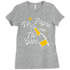 no 'pagne no gain Ladies Fitted T-Shirt