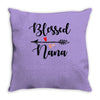 Blessed Nana Throw Pillow
