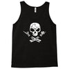 rock skull Tank Top