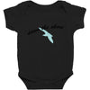down the shore hooded Baby Bodysuit