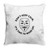 anonymous Throw Pillow