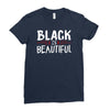 black is beautiful Ladies Fitted T-Shirt