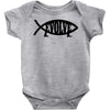 evolve t shirt small funny evolution science atheist darwin atheism fi Baby Onesie