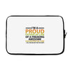 i'm a proud father in law Laptop sleeve
