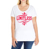 limitless apparel Ladies Curvy T-Shirt