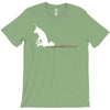 unicorn scooting on the floor T-Shirt