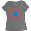 down with the capitol Women's Triblend Scoop T-shirt