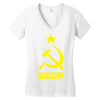 cccp Women's V-Neck T-Shirt