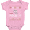 santa pisces christmas ugly t shirts Baby Onesie