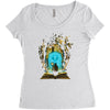 book of magic and adventures Women's Triblend Scoop T-shirt