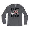 plays with trucks family matching Long Sleeve Shirts
