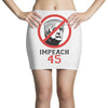Impeach 45 Stop Trump Mini Skirts
