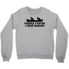 paddle faster i hear banjos Crewneck Sweatshirt