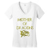 mother of dragons Women's V-Neck T-Shirt