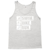v6 swim bike run Tank Top