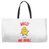 nugs not drugs Weekender Totes