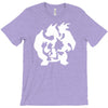 charmander charmeleon charizard pokemon graphic T-Shirt