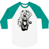 cat woman 3/4 Sleeve Shirt
