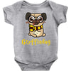 gryffindog pug Baby Bodysuit